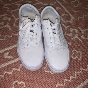 white old school vans!